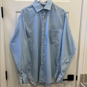 Peter Millar Sky Blue Casual Button Down Shirt